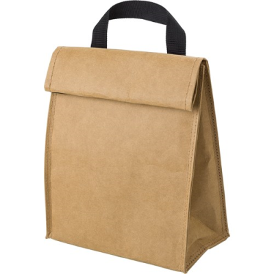 Picture of KRAFT PAPER COOL BAG in Brown.