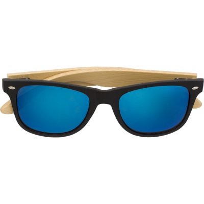 Picture of BAMBOO SUNGLASSES in Blue.