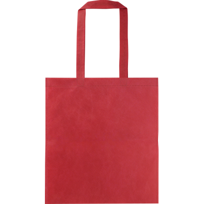 Picture of RPET NONWOVEN SHOPPER in Red