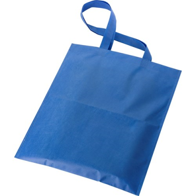 Picture of RPET NONWOVEN SHOPPER in Cobalt Blue.