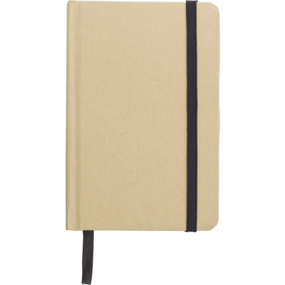 Picture of THE BROMLEY - KRAFT NOTE BOOK (A6) in Black.