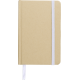 Picture of RECYCLED KRAFT NOTE BOOK (APPROX A6) in White