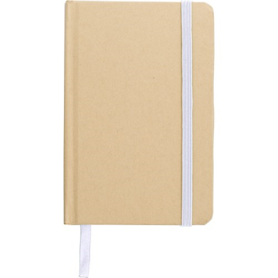Picture of THE BROMLEY - KRAFT NOTE BOOK (A6) in White