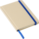 Picture of RECYCLED KRAFT NOTE BOOK (APPROX A6) in Blue