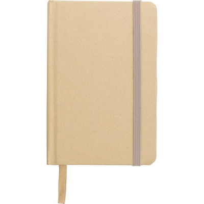 Picture of THE BROMLEY - KRAFT NOTE BOOK (A6) in Khaki.