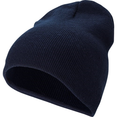 Picture of RPET BEANIE HAT in Blue.
