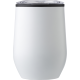 Picture of STAINLESS STEEL METAL DOUBLE WALL MUG (300ML) in White