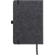 Picture of RPET FELT NOTE BOOK (A5) in Dark Grey