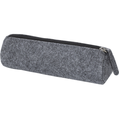 Picture of RPET FELT PENCIL CASE in Grey