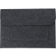 Picture of RPET FELT DOCUMENT BAG in Dark Grey