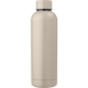 Picture of RECYCLED STAINLESS STEEL METAL DOUBLE WALLED BOTTLE (500ML) in Beige