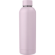 Picture of RECYCLED STAINLESS STEEL METAL DOUBLE WALLED BOTTLE (500ML) in Pastel Pink