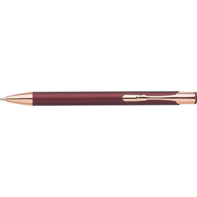 Picture of ALUMINIUM METAL BALL PEN in Burgundy