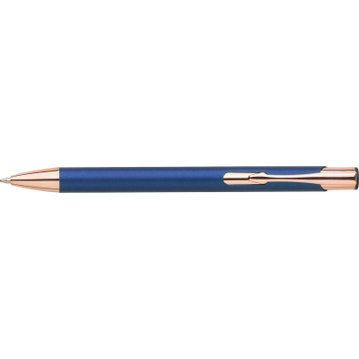 Picture of ALUMINIUM METAL BALL PEN in Navy.