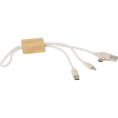 Picture of BAMBOO USB CHARGER