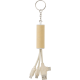 Picture of USB CHARGER KEYRING in Brown