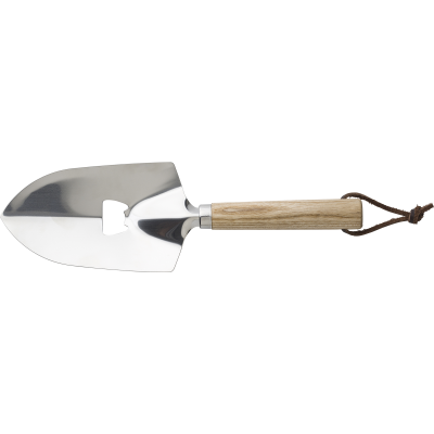 Picture of STAINLESS STEEL METAL TROWEL in Brown.