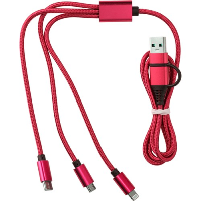 Picture of CHARGER CABLE in Red.