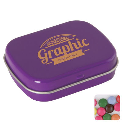 Picture of FLAT TIN with Chocos in Purple