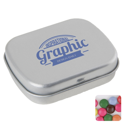 Picture of FLAT TIN with Chocos in Silver