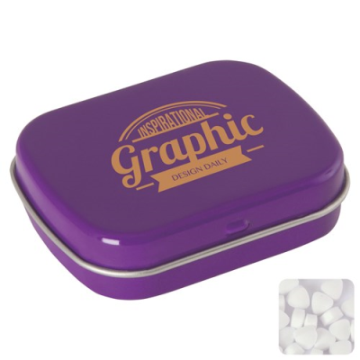 Picture of FLAT TIN with Extra Strong Mints in Purple