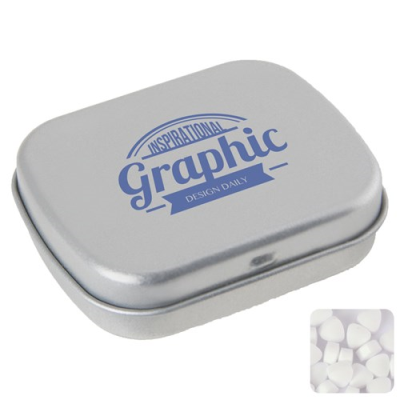 Picture of FLAT TIN with Extra Strong Mints in Silver