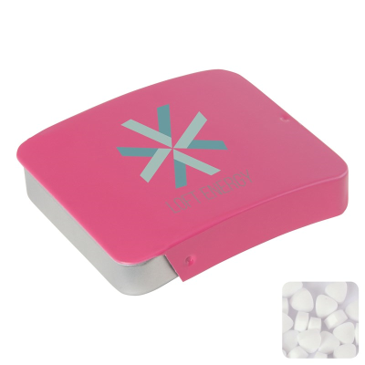 Picture of SLIDING MINTS TIN with Extra Strong Mints in Pink