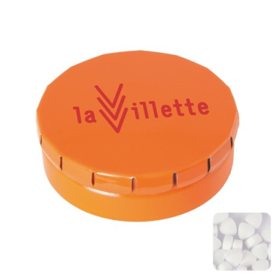 Picture of CLICK TIN with Extra Strong Mints in Orange