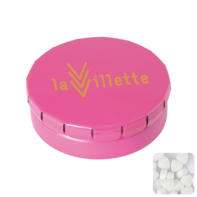 Picture of CLICK TIN with Extra Strong Mints in Pink