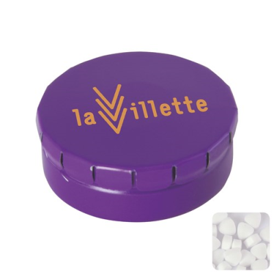 Picture of CLICK TIN with Extra Strong Mints in Purple