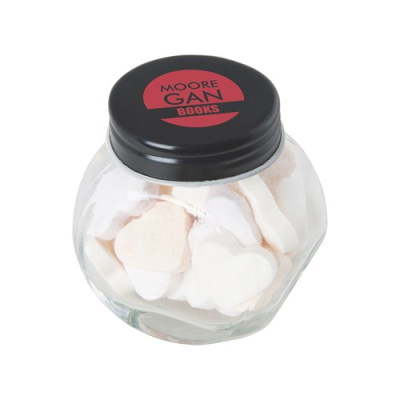 Picture of SMALL GLASS JAR with Mints in Black