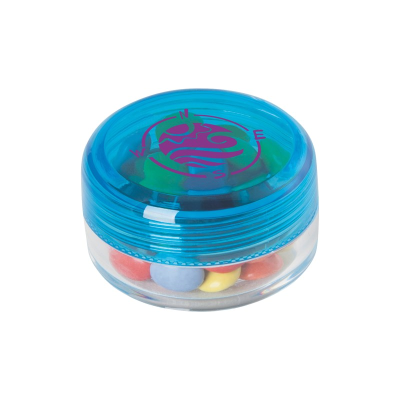 Picture of SMALL POT with Chocos in Light Blue