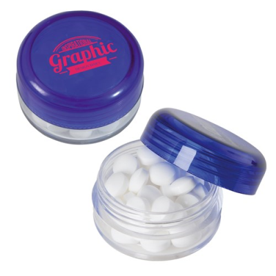 Picture of SMALL POT with Dextrose Mints in Blue