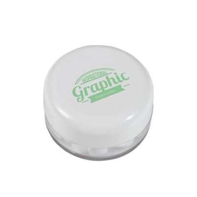 Picture of SMALL POT with Extra Strong Triangular Mints in White
