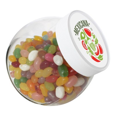 Picture of 870ML / 1100G CANDY JAR FILLED with Jelly Beans