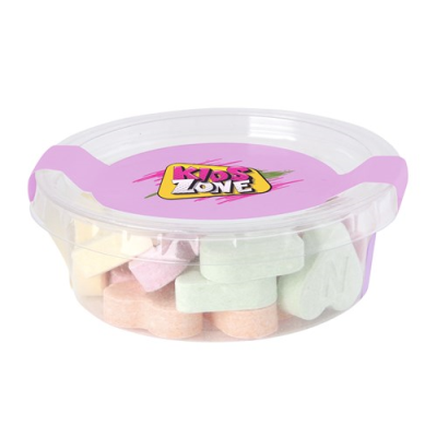 Picture of BIOBRAND SMALL SWEETS TUB (FRUIT HEARTS 40GR)