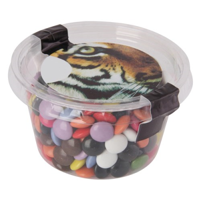 Picture of BIOBRAND MEDIUM SWEETS TUB, CHOCO MIX 65GR in Custom Made.