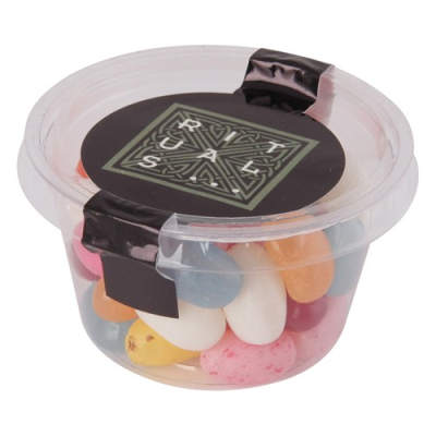 Picture of BIOBRAND MEDIUM SWEETS TUB, JELLY BEANS 65GR in Custom Made.