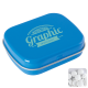 Picture of FLAT HINGED TIN with Dextrose Mints in Light Blue