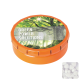 Picture of ROUND CLICK TIN with Sugar Free Mints in Orange