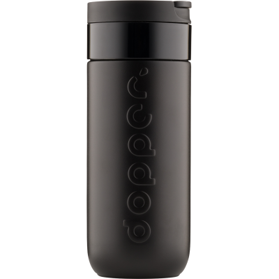 Picture of DOPPER TRAVEL MUG (400ML) in Blazing Black