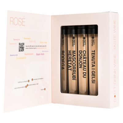 Picture of WINE TASTING - ROSE (5PC GLASS TUBE GIFTBOX).