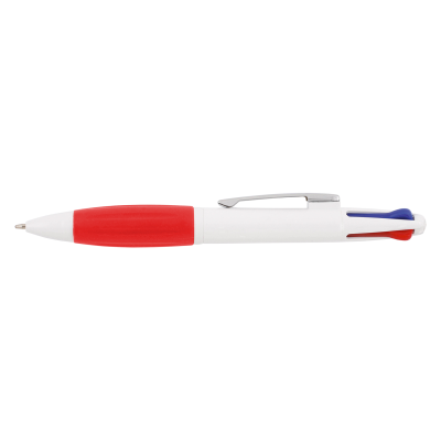 Picture of PAXOS 4-COLOUR BALL PEN in Red.