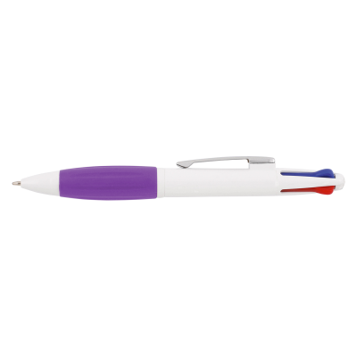 Picture of PAXOS 4-COLOUR BALL PEN in Purple