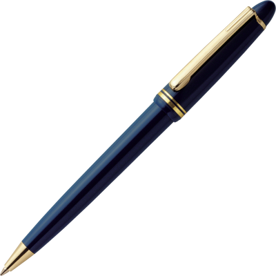 Picture of MALTA CLASSIC PLASTIC BALL PEN in Blue