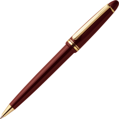 Picture of MALTA CLASSIC PLASTIC BALL PEN in Red