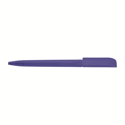 Picture of JAG TWIST ACTION FROSTED PLASTIC BALL PEN in Blue.