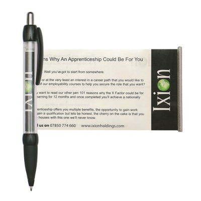 Picture of BANNER MESSAGE PEN in Black.