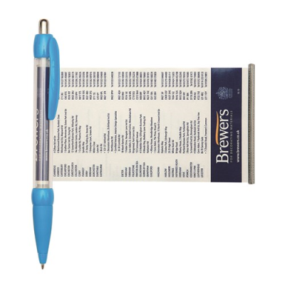 Picture of BANNER MESSAGE PEN in Light Blue.