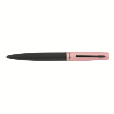 Picture of SAMARIA METAL BALL PEN with Blue Ink in Pink.